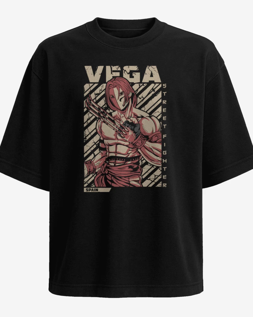 Polera Oversize Negro de Vega