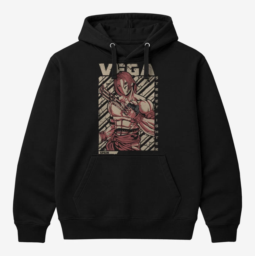 Polerón Canguro Negro de Vega