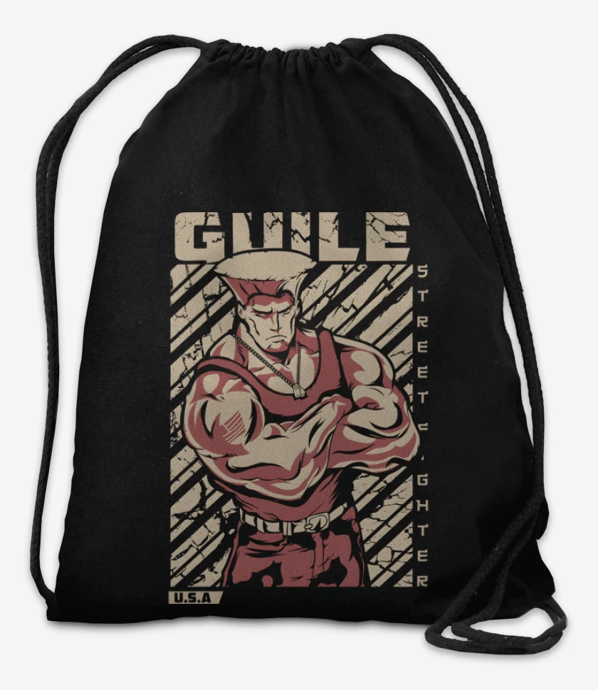 Mochila Negro de Guile