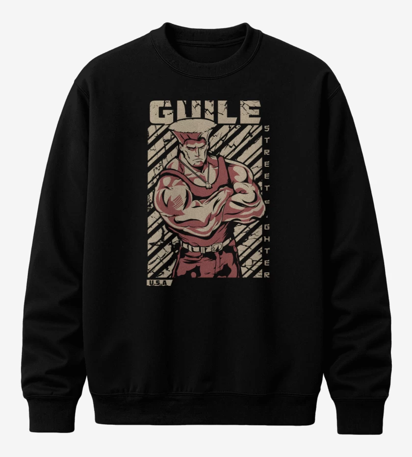 Poleron polo Negro de Guile