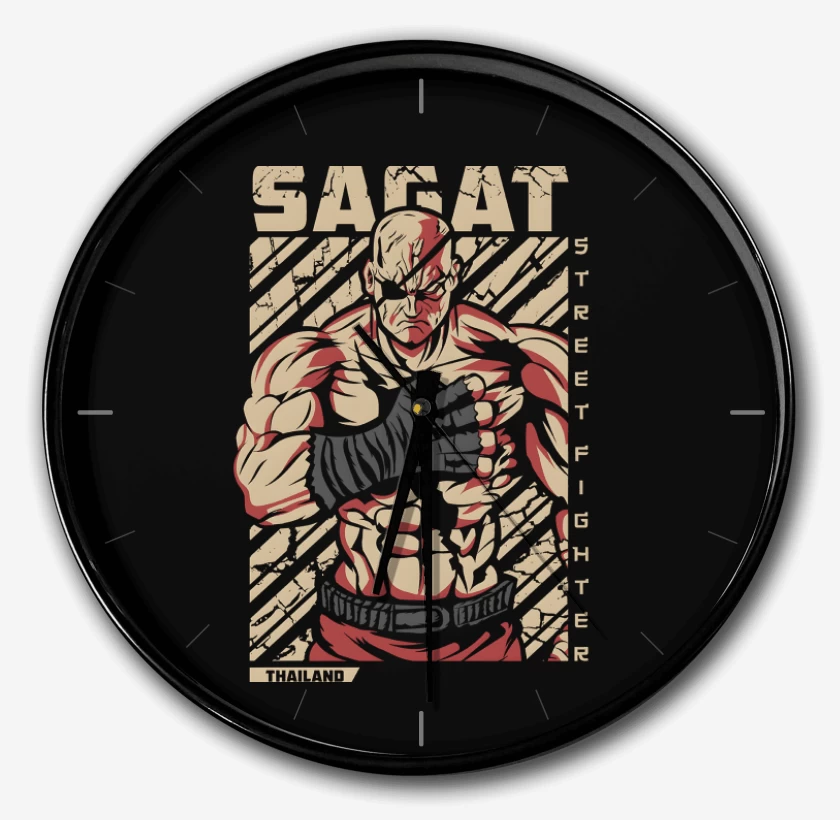 Reloj Negro de Sagat