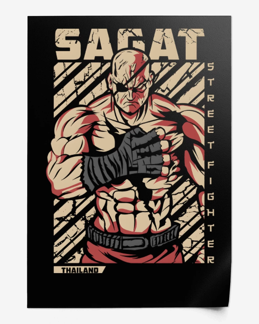 Print Sagat