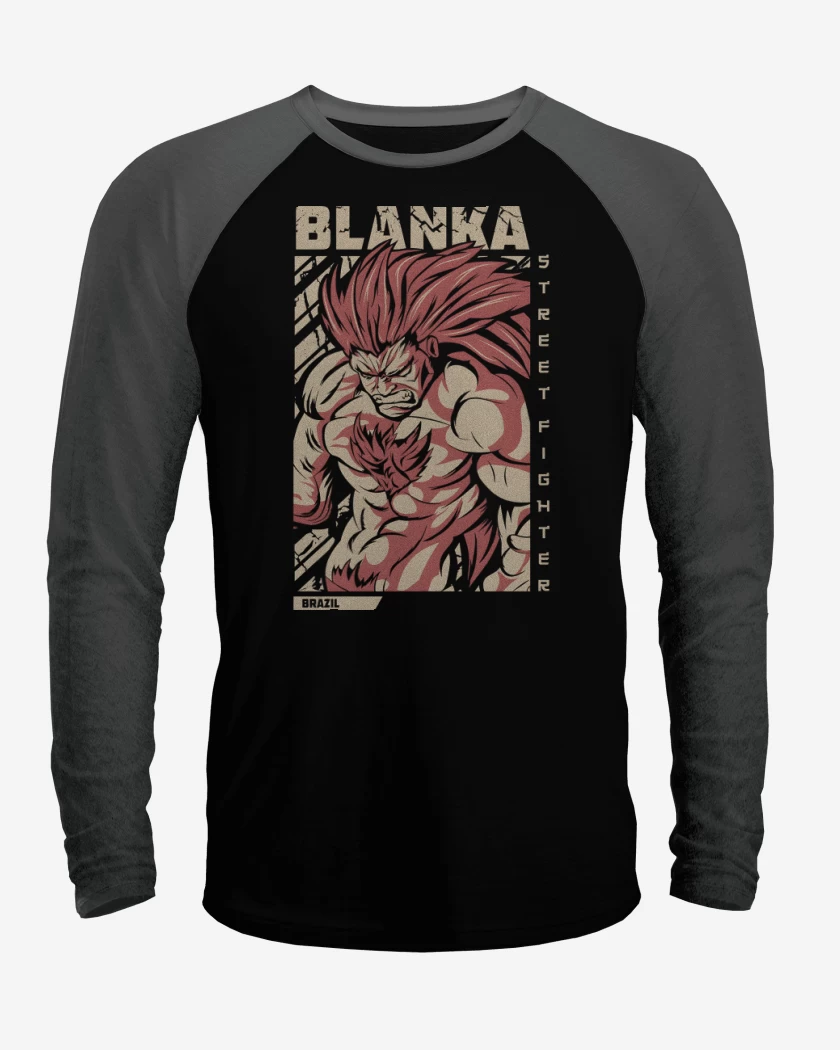Polera Raglan Blanka Brazil