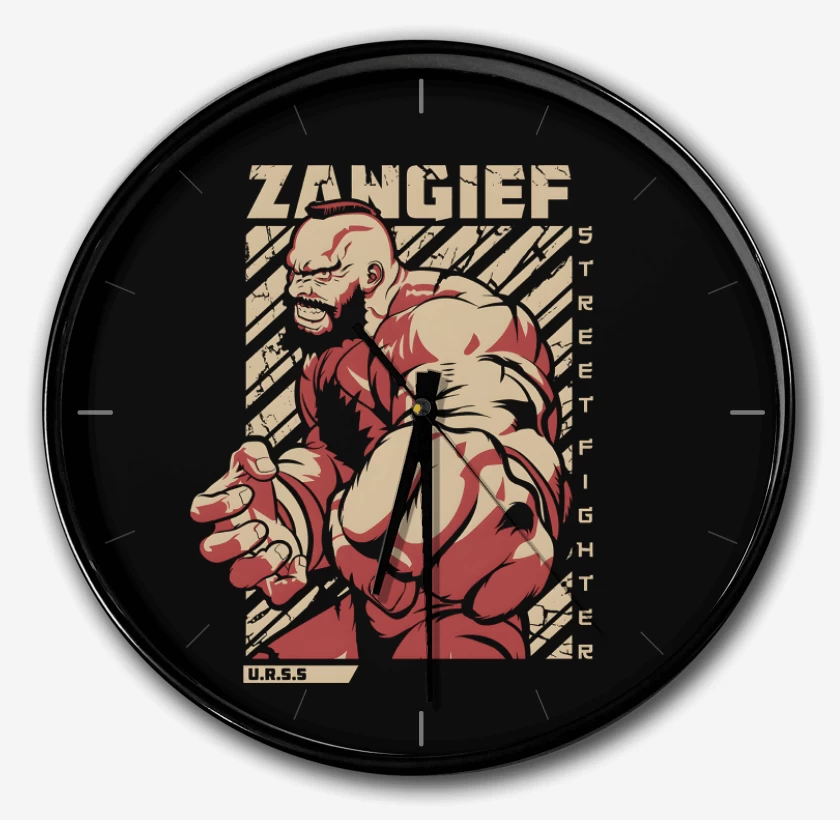 Reloj Negro de Zangief
