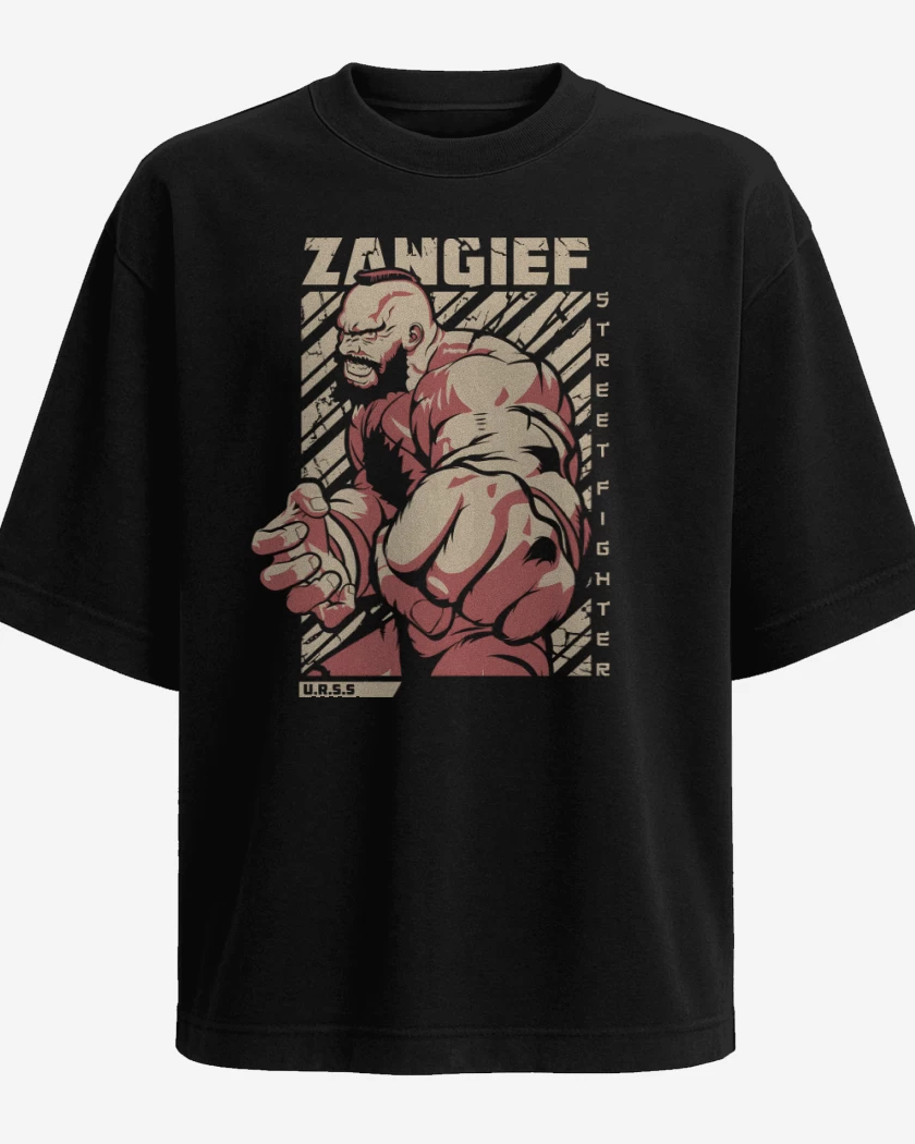 Polera Oversize Zangief