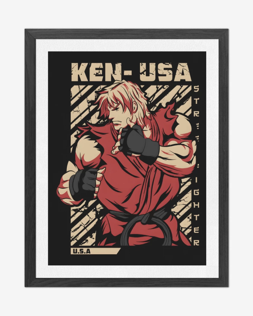 Cuadro decorativo Negro de Ken