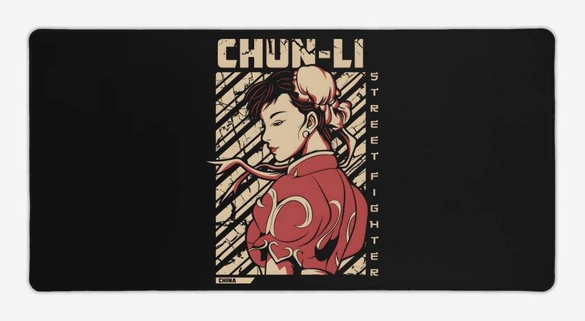 Mouse pad Gamer Chun Li