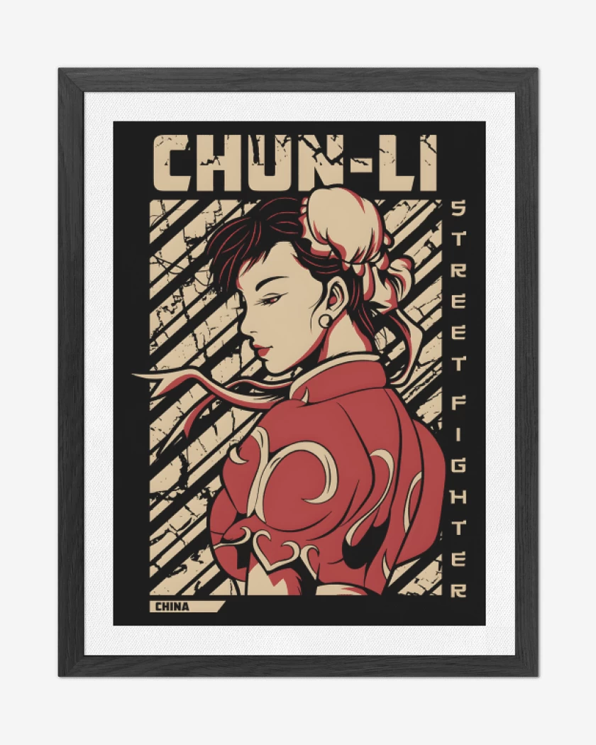 Cuadro decorativo Chun Li