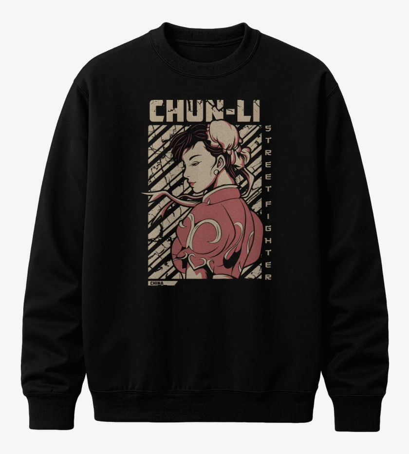 Poleron polo Chun Li