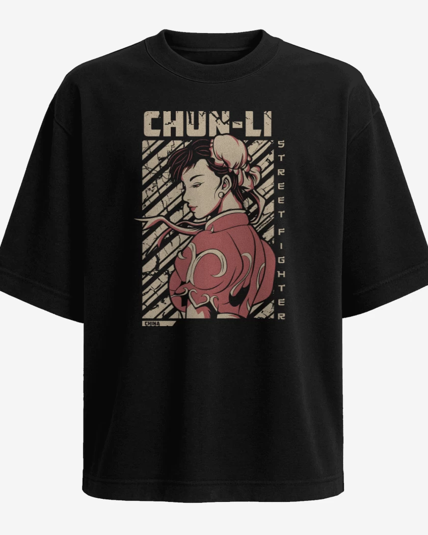 Polera Oversize Chun Li