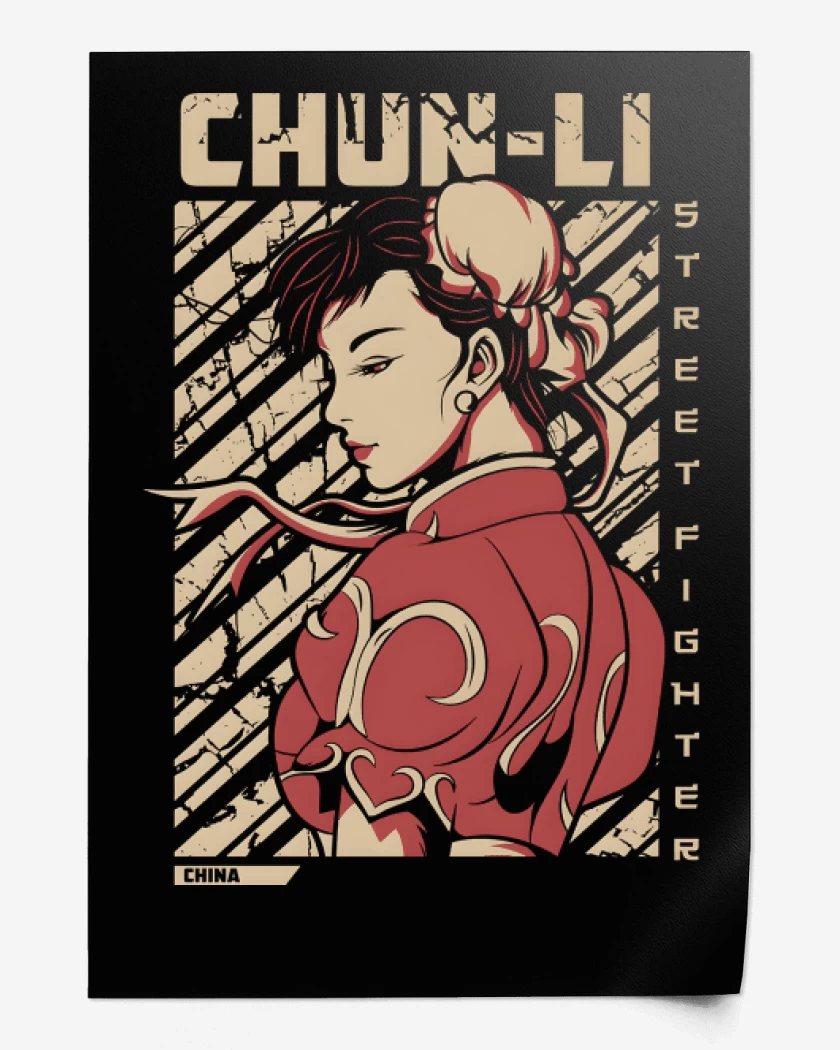 Print Chun Li