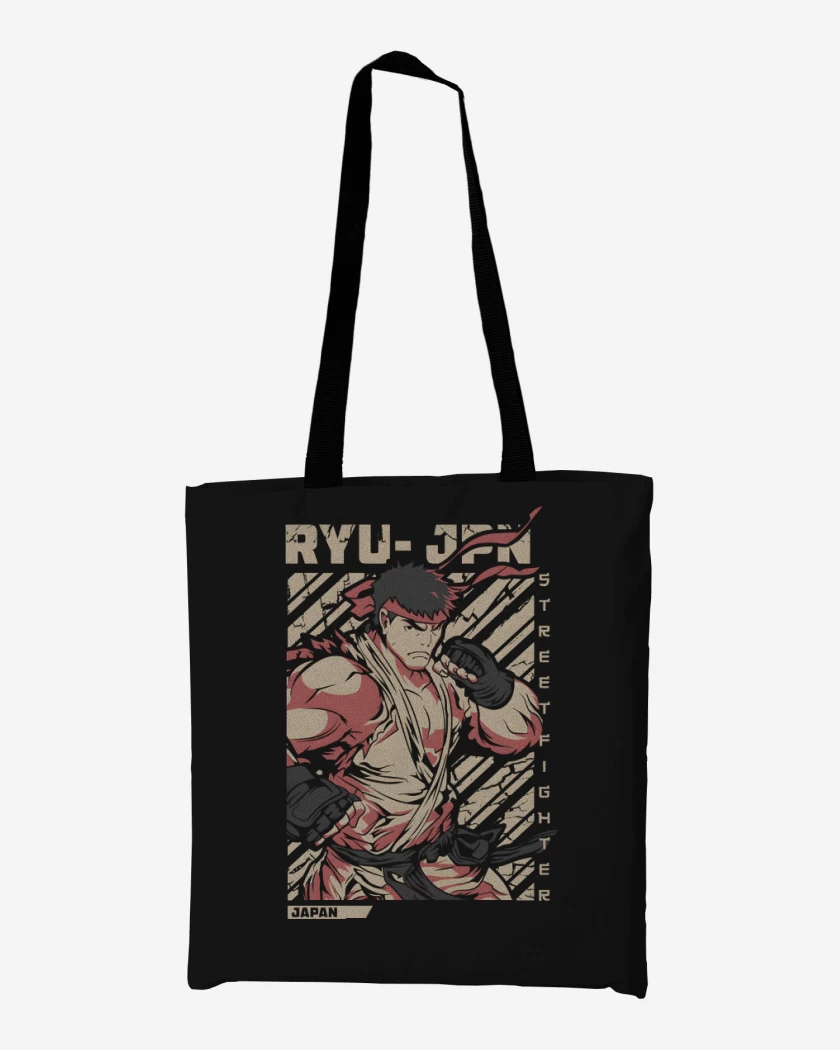 Totebag Negro de Ryu