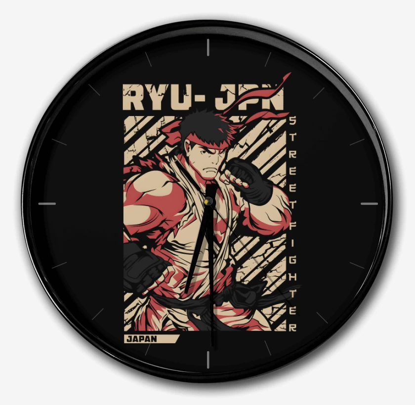 Reloj Negro de Ryu