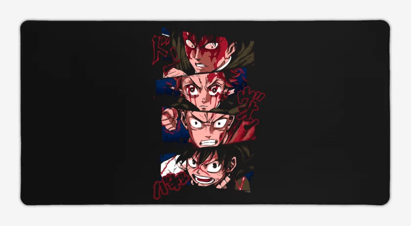 Mouse pad Gamer Furia del Anime