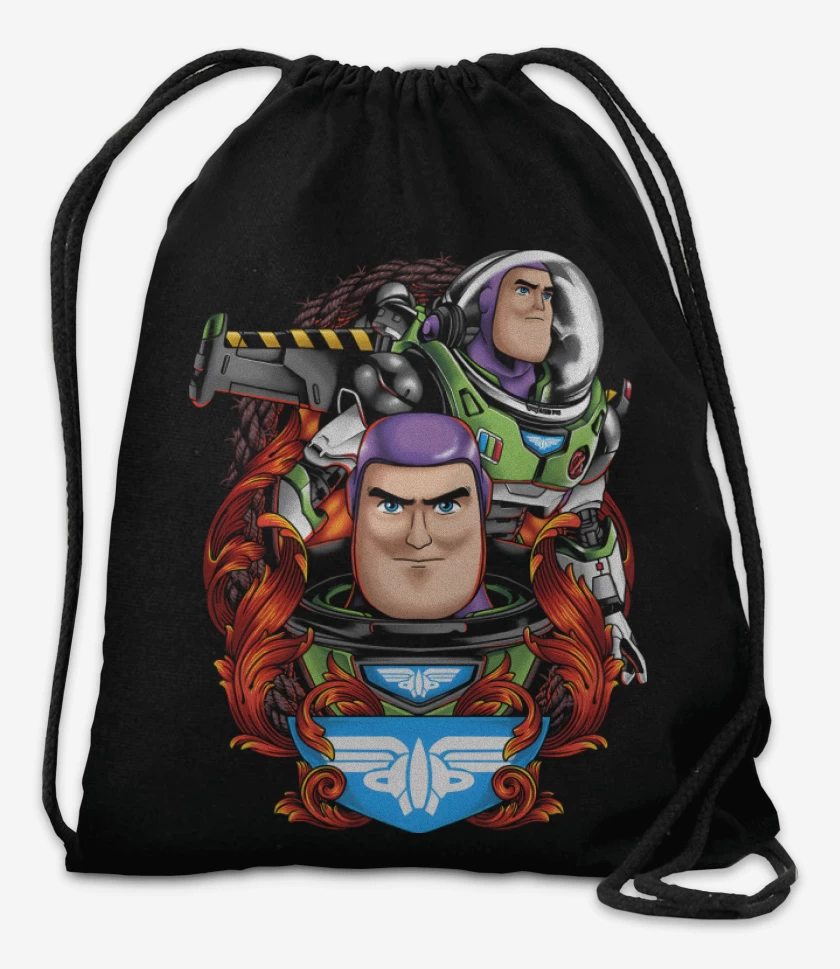 Mochila Negro de Capitán Buzz