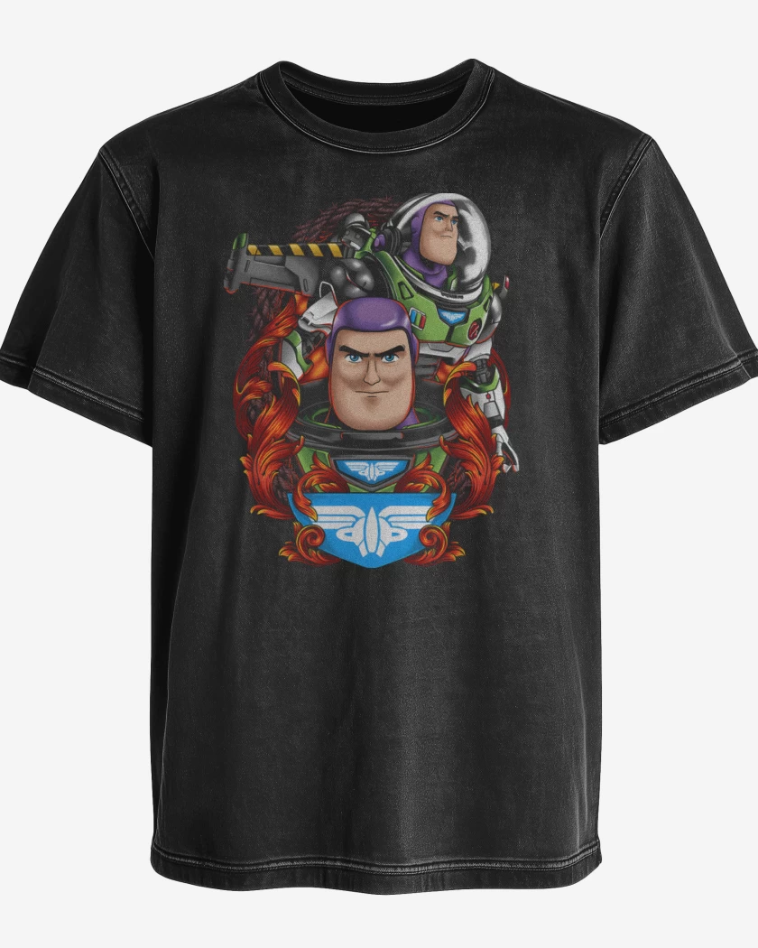 Polera desgastada Capitán Buzz