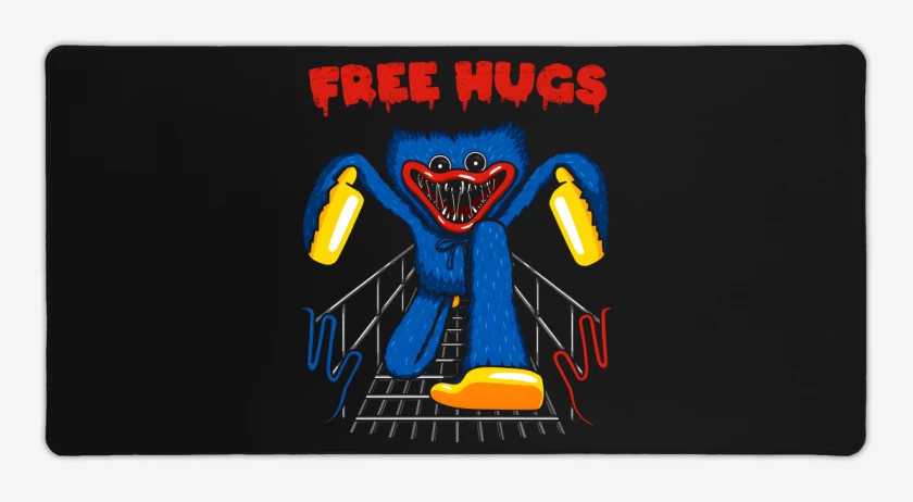 Mouse pad Gamer Abrazos Gratis