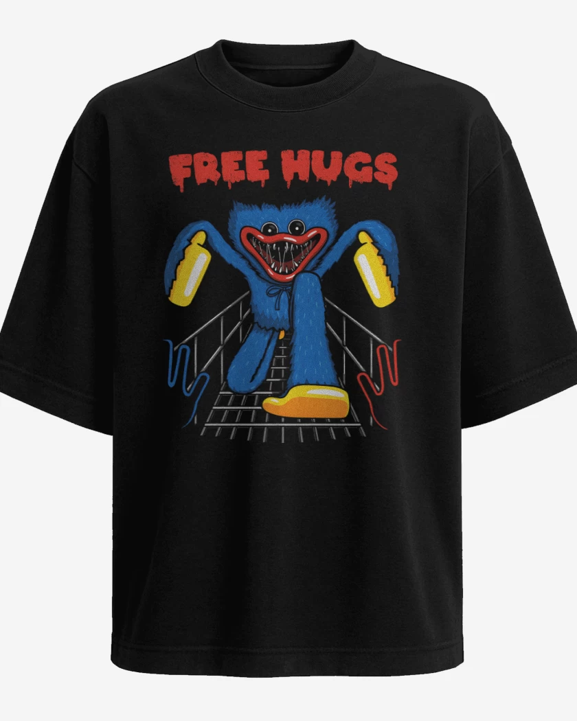 Polera Oversize Abrazos Gratis