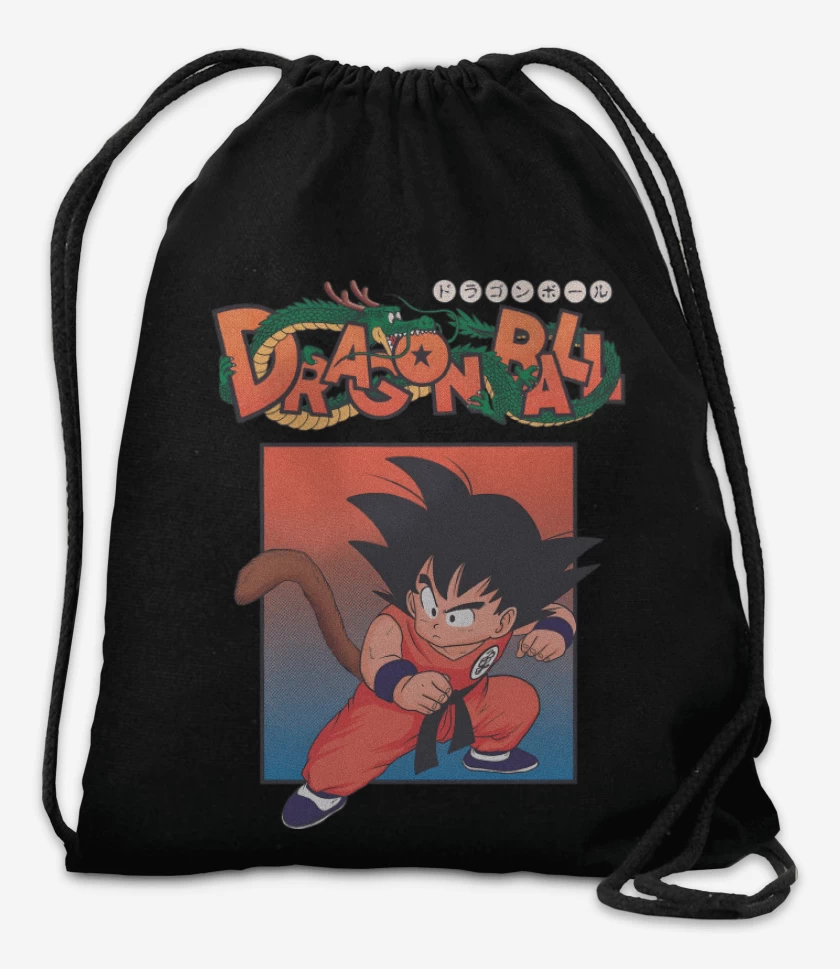 Mochila Negro de Dragon Goku