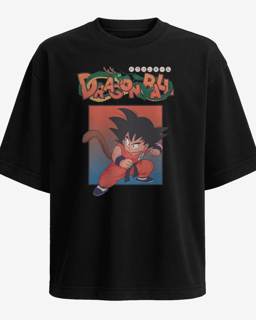 Polera Oversize Dragon Goku