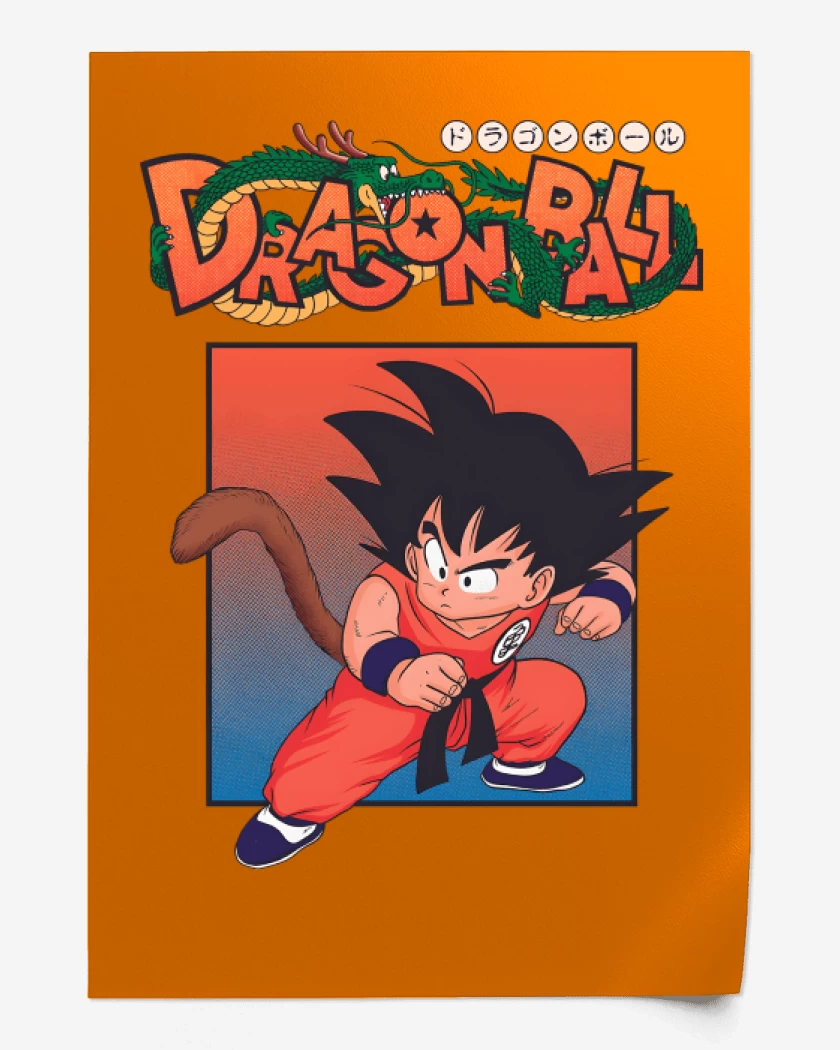 Print Dragon Goku