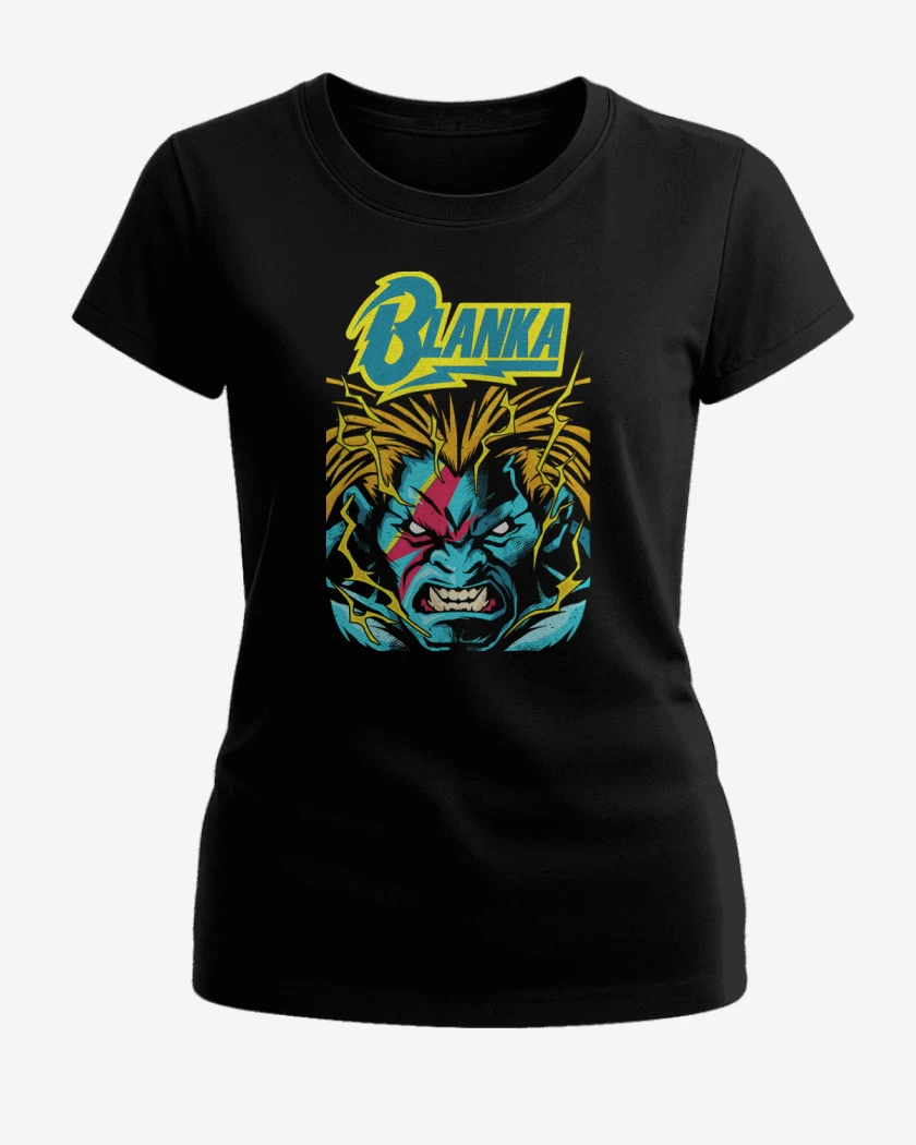 Polera de Mujer Negro de David Blanka