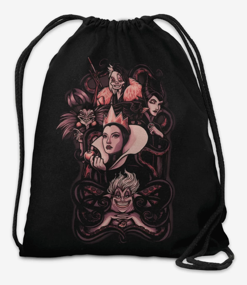 Mochila Negro de Maldad Pura