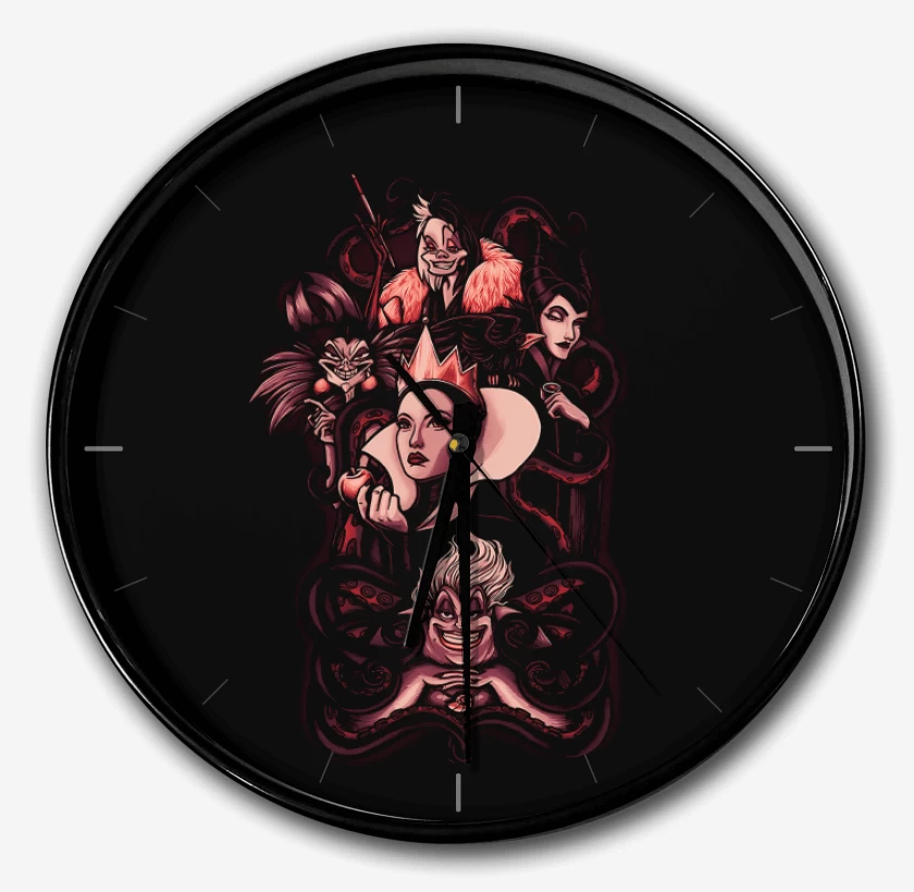 Reloj Negro de Maldad Pura