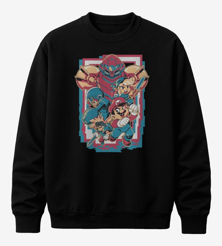 Poleron polo Héroes Retro