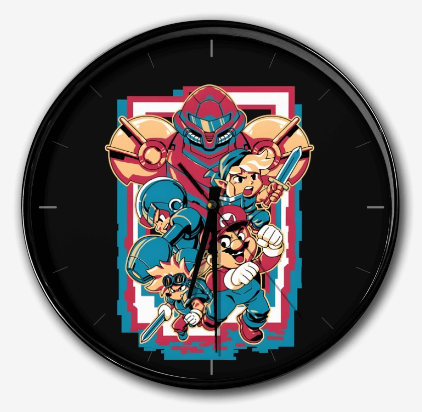Reloj Héroes Retro