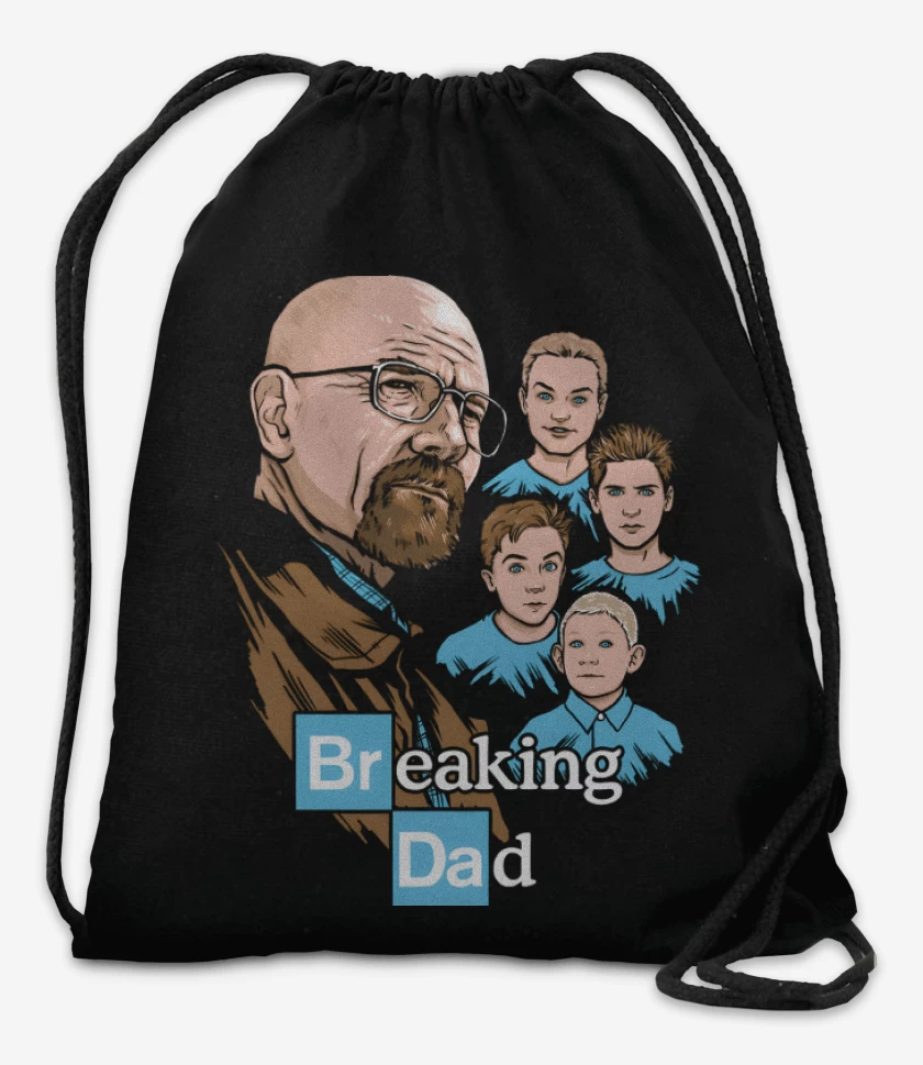 Mochila Negro de Breaking Dad