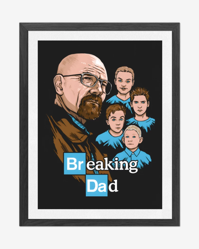 Cuadro decorativo Breaking Dad