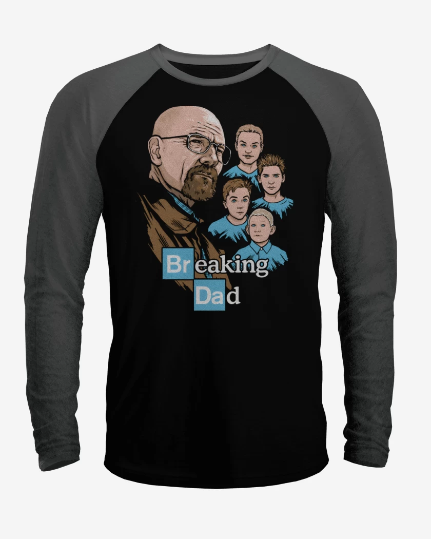Polera Raglan Breaking Dad