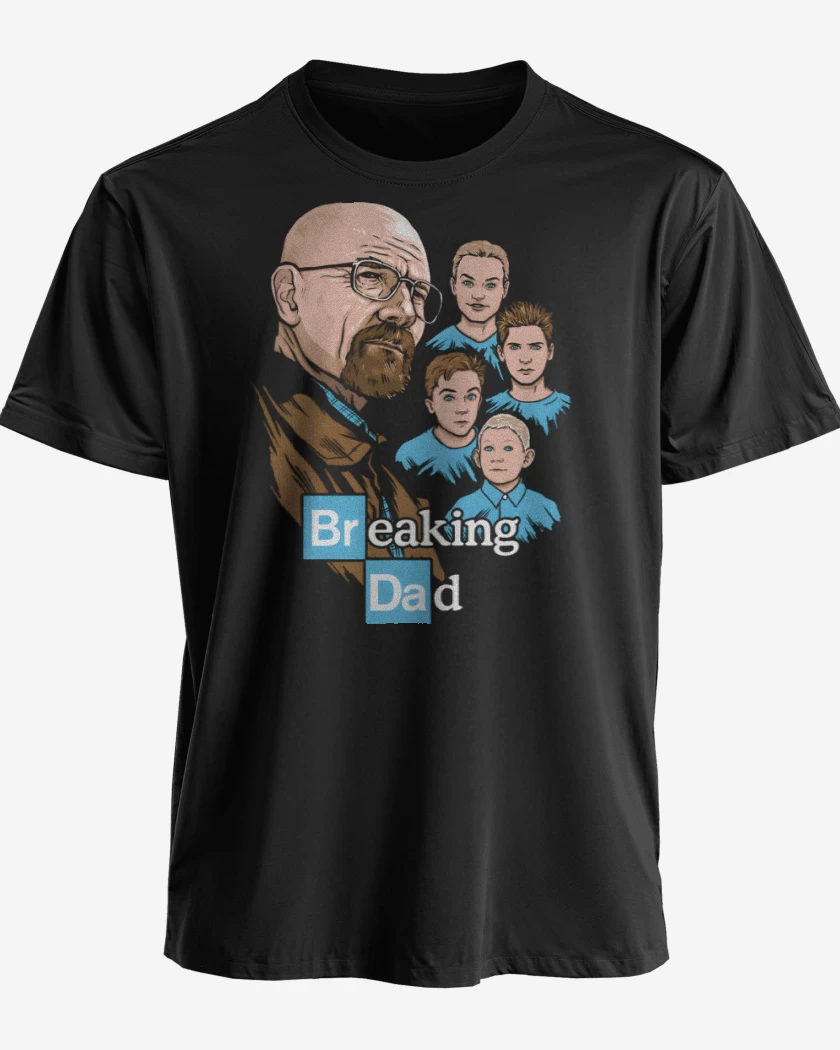 Polera premium Negro de Breaking Dad