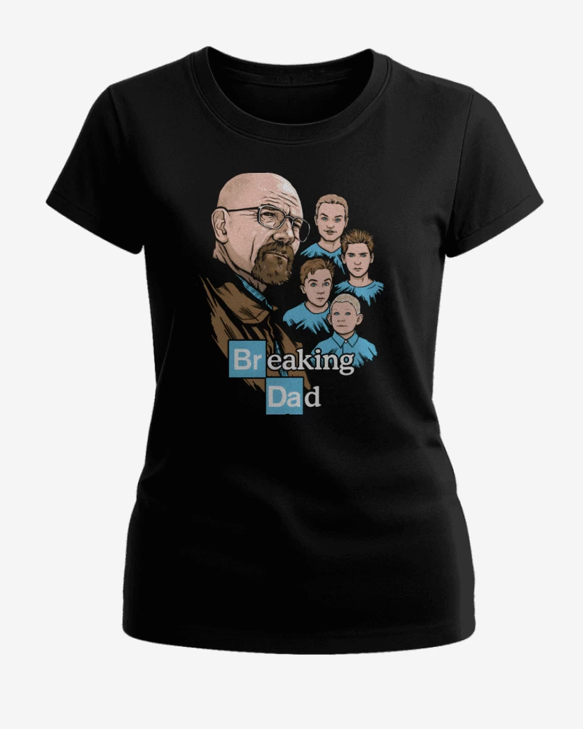 Polera de Mujer Negro de Breaking Dad