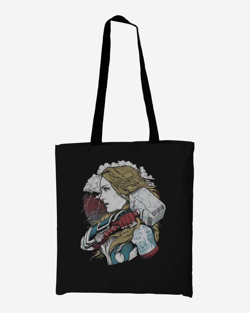 Totebag Negro de Thortman