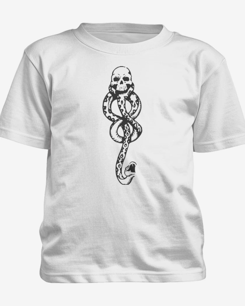Polera de niño Blanco de Voldemort