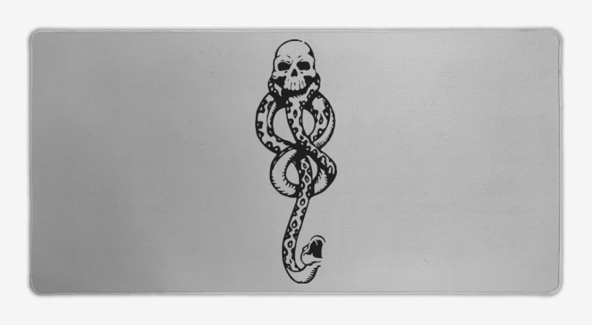 Mouse pad Gamer Gris Melange de Voldemort