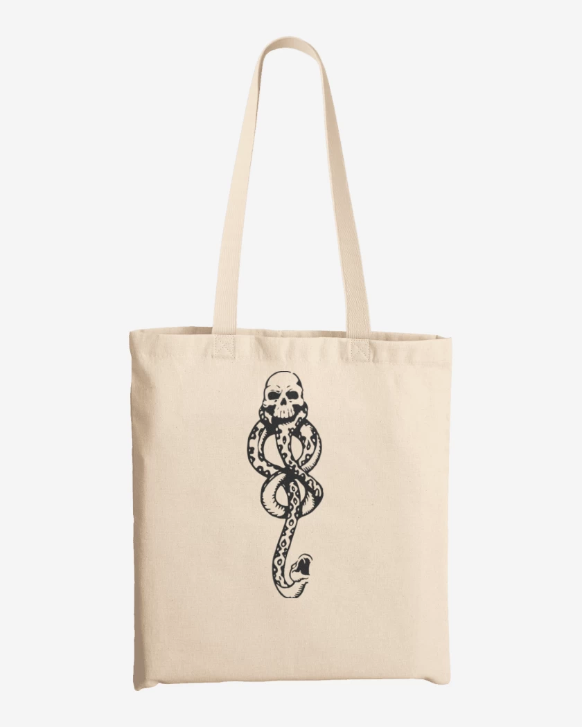 Totebag Blanco de Voldemort