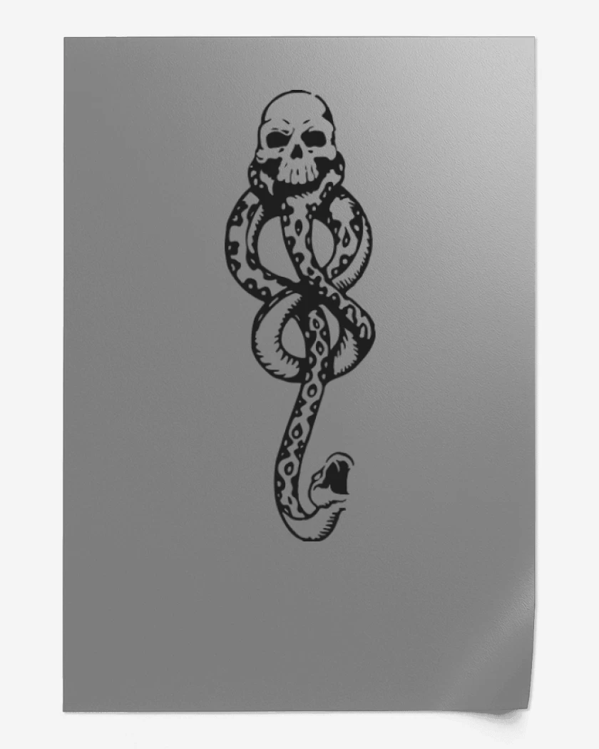 Print Gris Melange de Voldemort