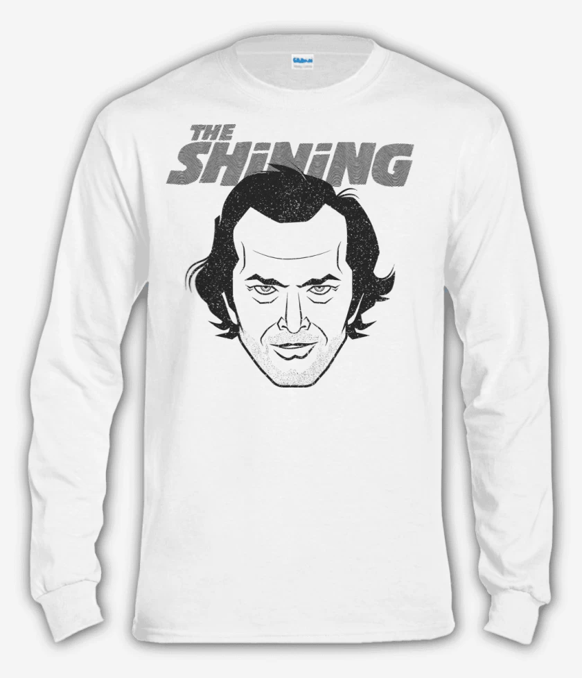 Polera manga larga Blanco de El Resplandor de Jack