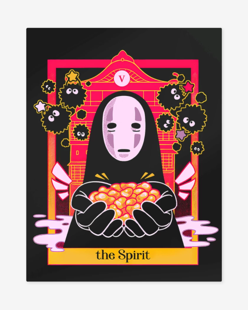 Print metalico Negro de The Spirit