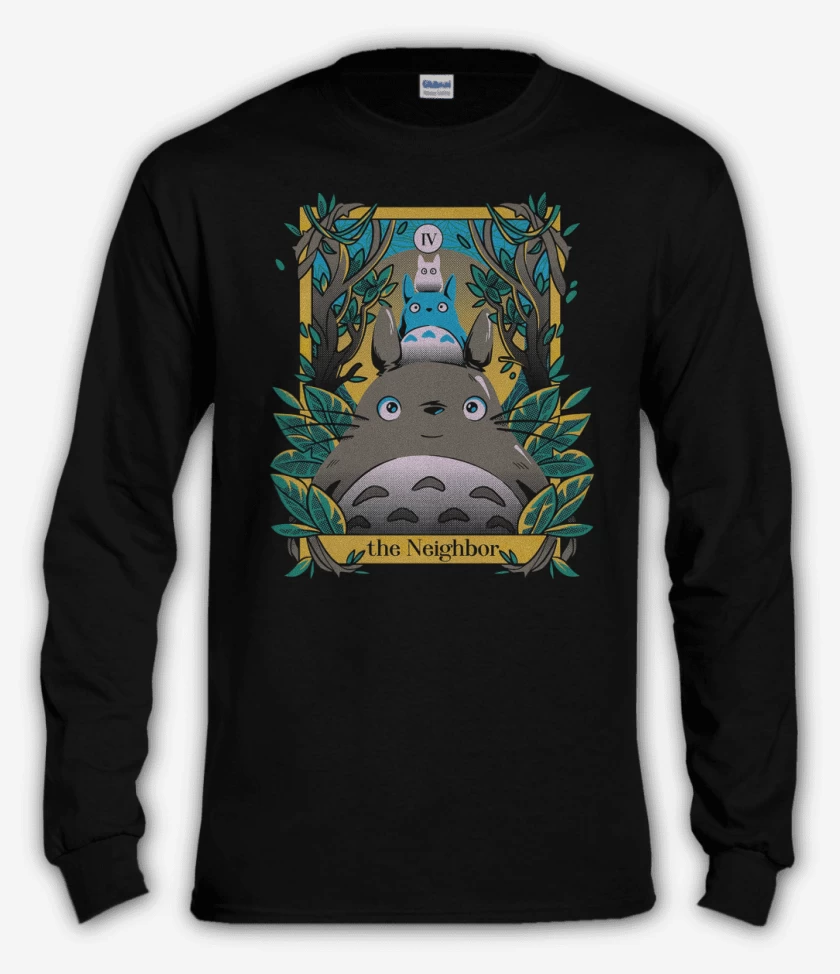 Polera manga larga Negro de The Neighbor