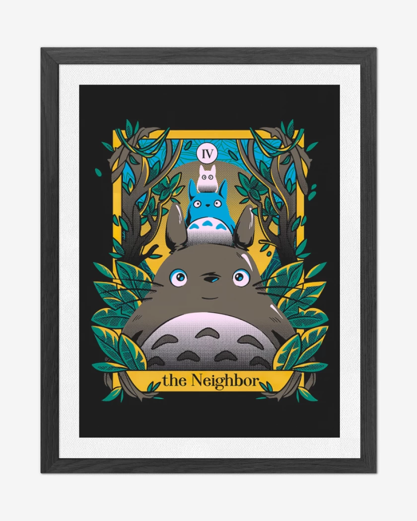 Cuadro decorativo Negro de The Neighbor
