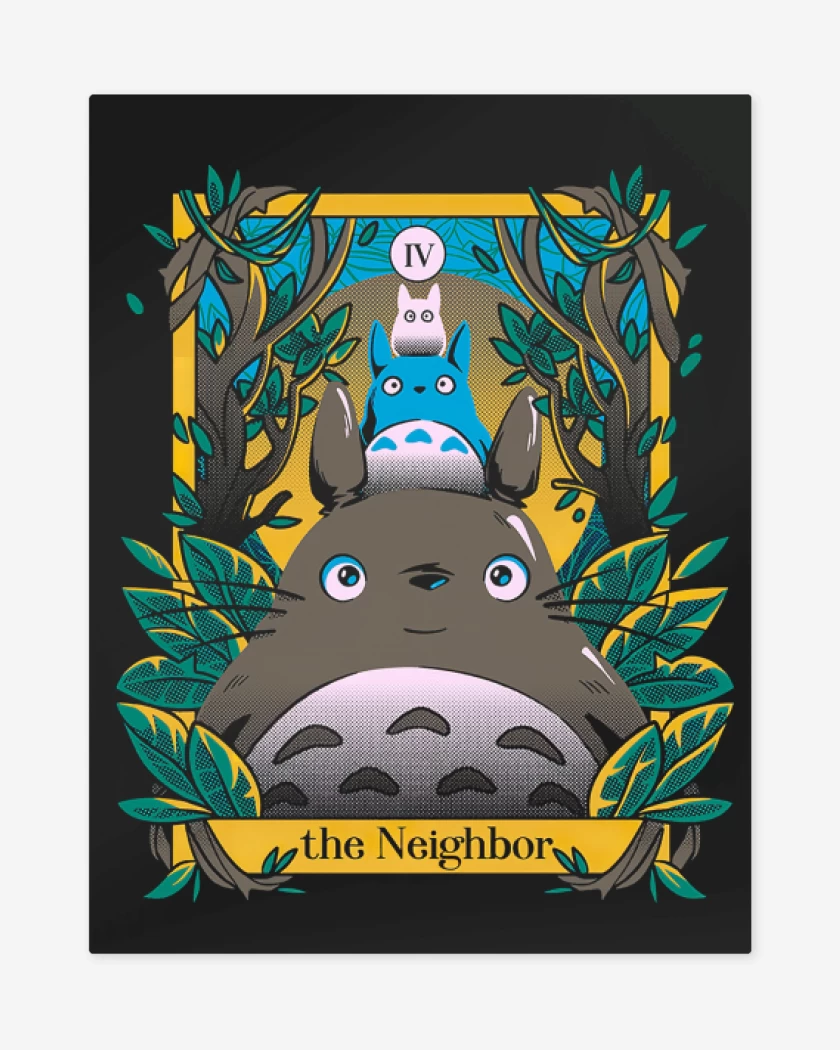 Print metalico Negro de The Neighbor