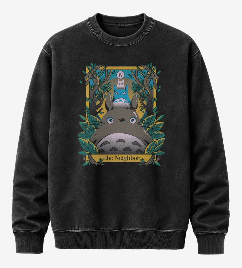 Poleron Polo Acid Wash Negro de The Neighbor