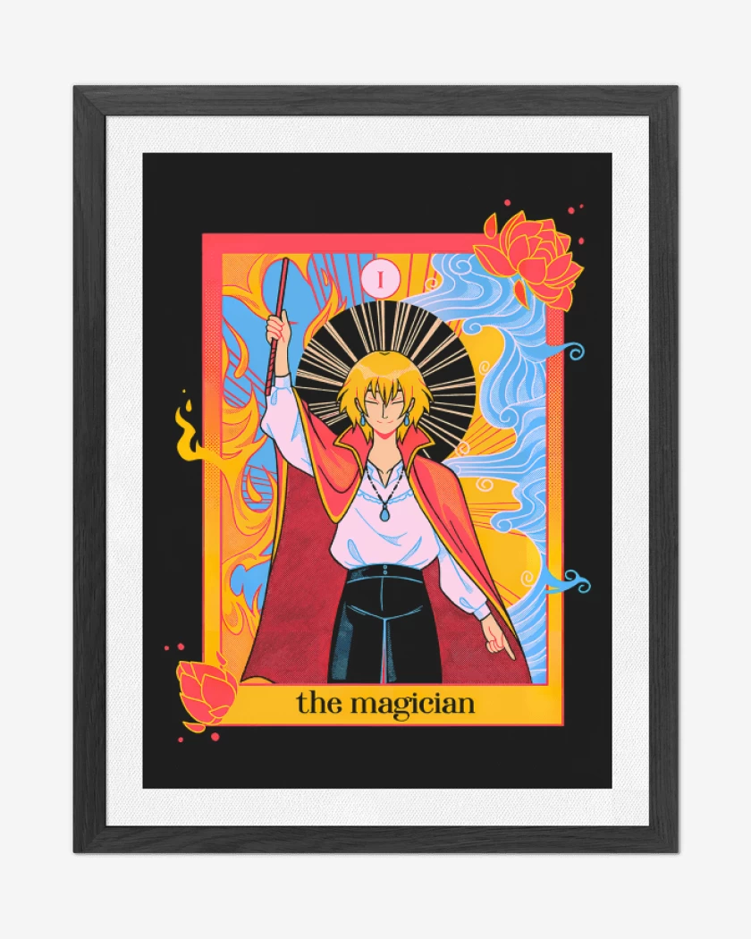 Cuadro decorativo Negro de The Magician 