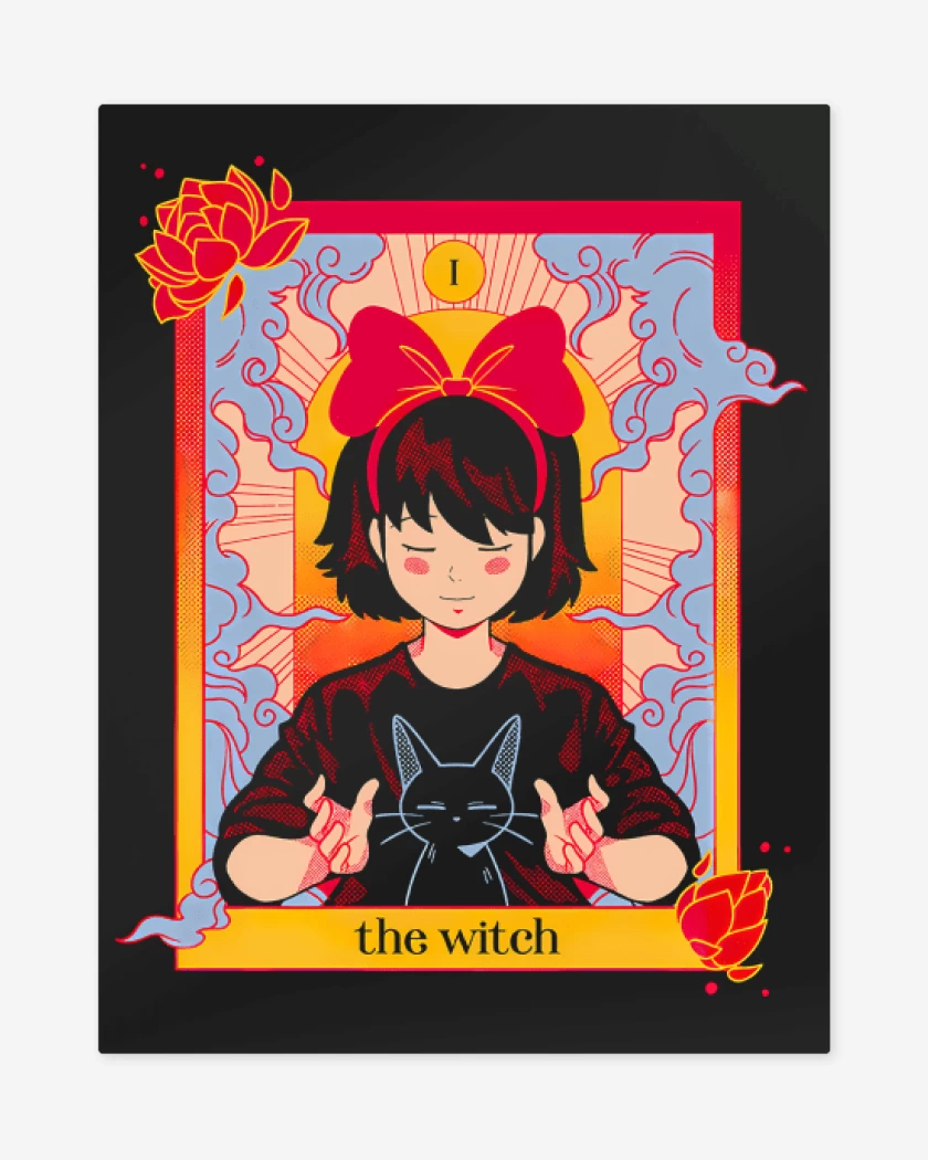 Print metalico Negro de The Witch