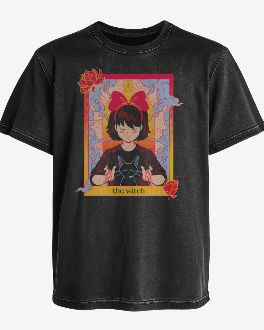 Polera desgastada Negro de The Witch