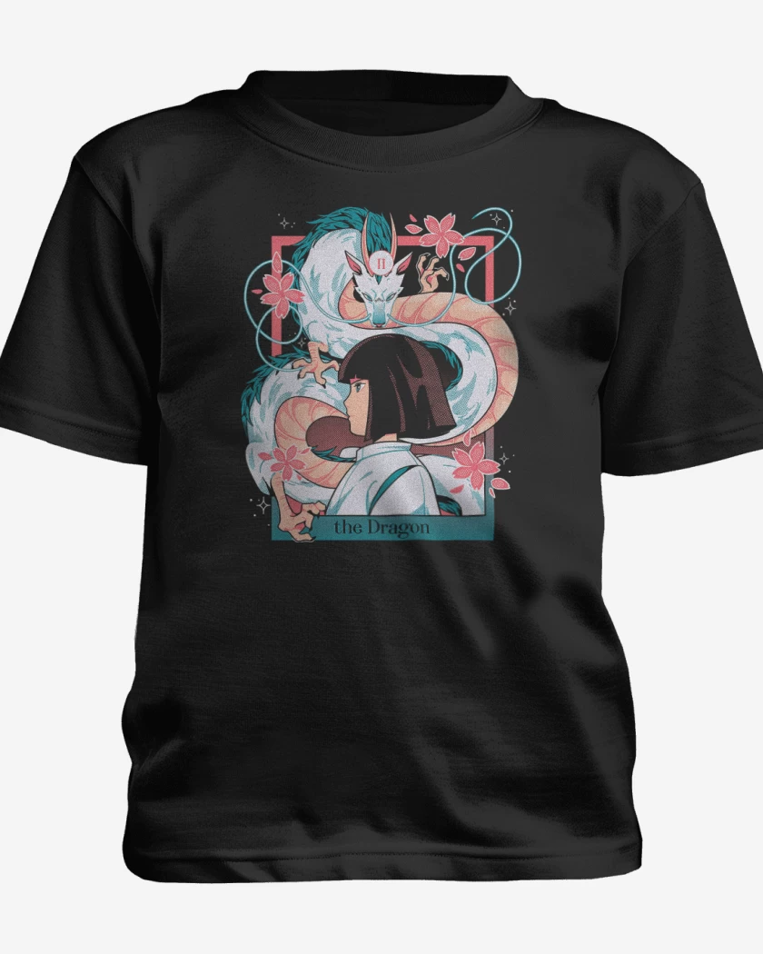 Polera de niño Negro de The Dragon